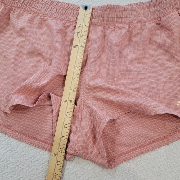 Adidas Aeroready Pacer Woven Grid Pattern Shorts Women's Size XL - Picture 8 of 11